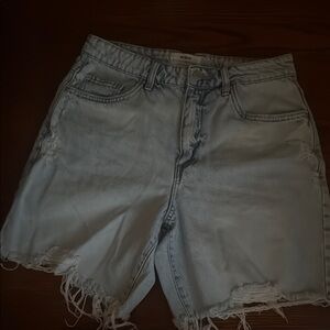 Cotton On Faded Blue Jean Shorts